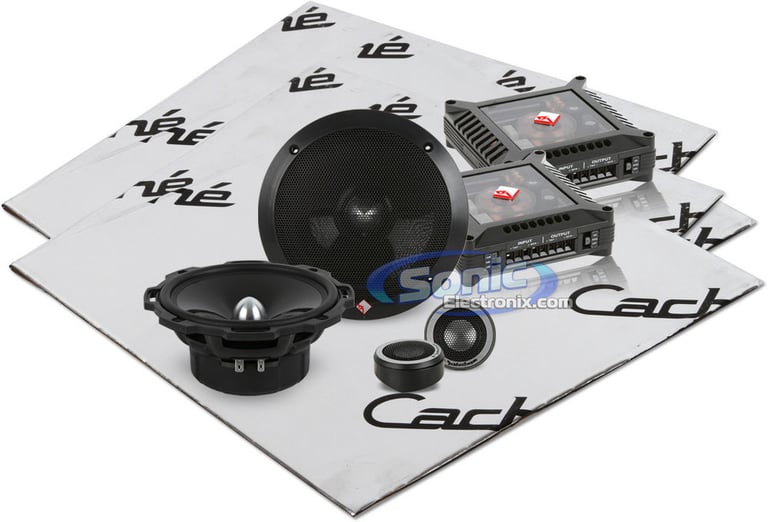 Rockford Fosgate T2652-S w/ Sound Dampening Image 1