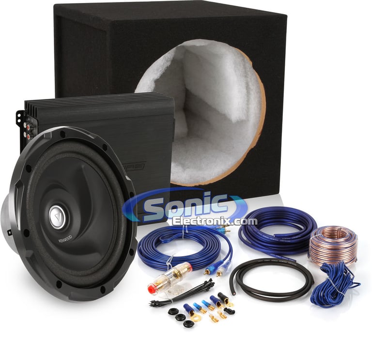 400W Kenwood + Crossfire Complete Bass Package Image 1