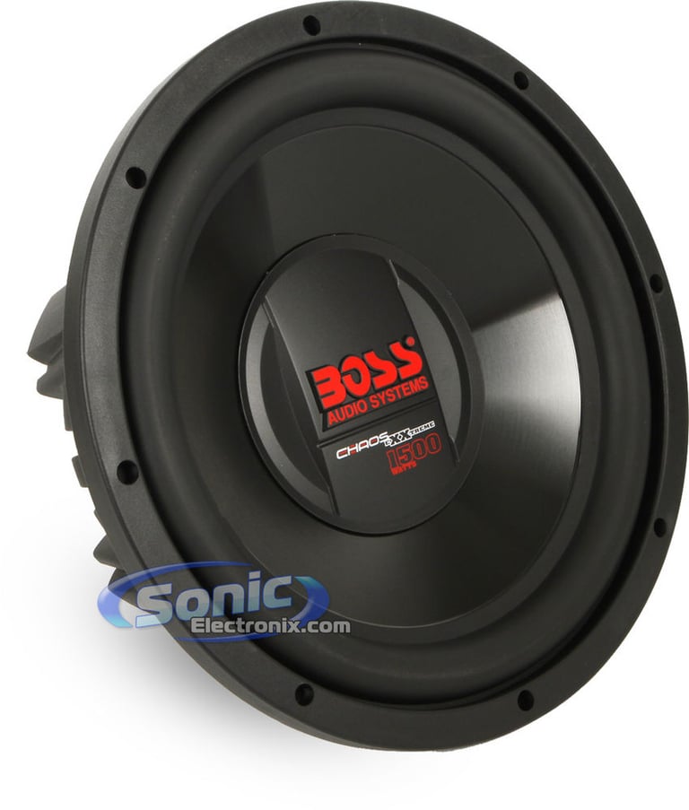 3000W Boss + Visonik Complete Bass Package Image 9