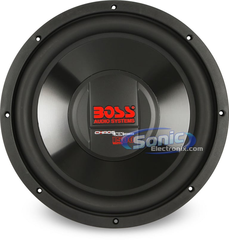 3000W Boss + Visonik Complete Bass Package Image 10