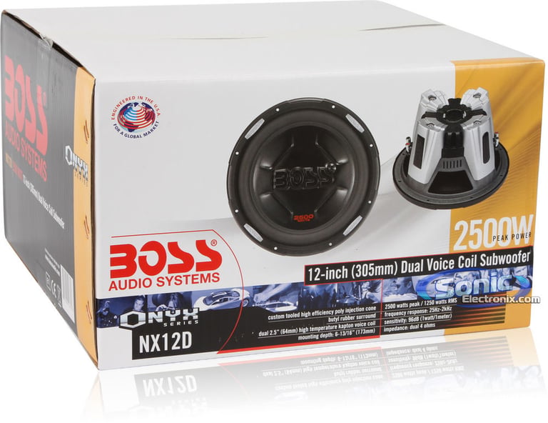 2500W Boss + Visonik Complete Bass Package Image 16