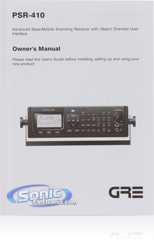 GRE PSR-410 Image 7