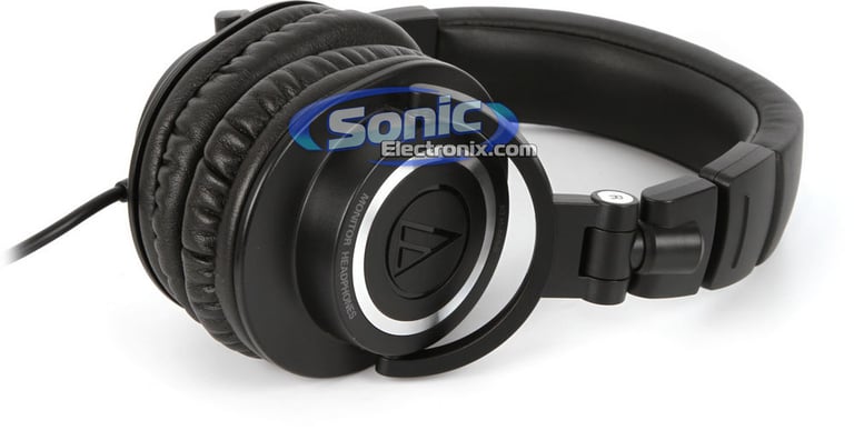 Audio Technica ATH-M50 (ATHM50) Professional Studio Monitor Headphones (Open Box/Complete) Image 3