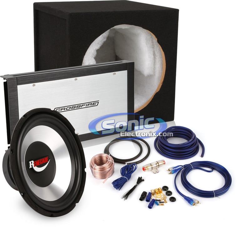 600W Renegade + Crossfire Bass Package Image 1