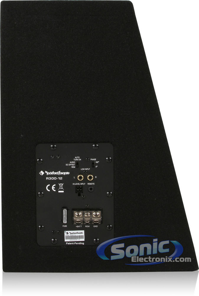 600W Rockford Fosgate + Sound Dampening Material Bass Bundle Image 4