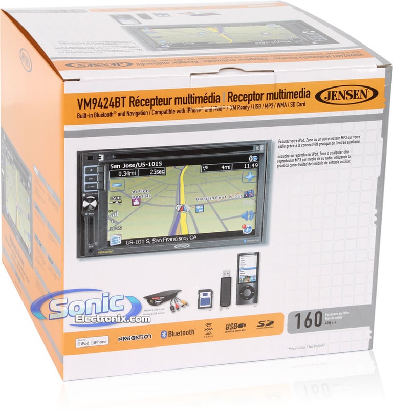 Jensen VM9424BT Image 15