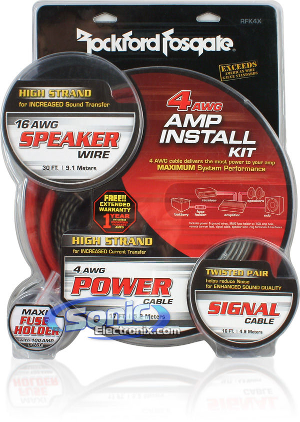 Rockford Fosgate RFK4X Image 8