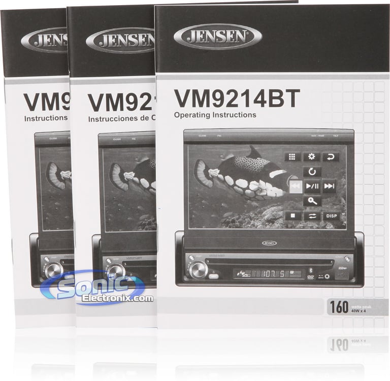 Jensen VM9214BT Image 12
