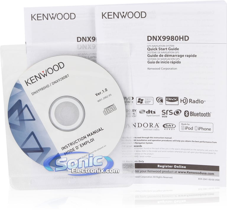 Kenwood eXcelon DNX9980HD Factory Refurbished Image 16
