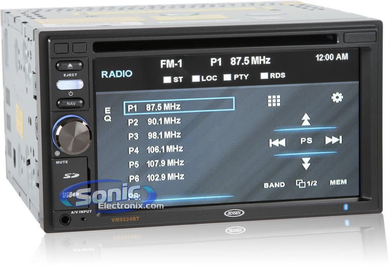 Jensen VM9224BT Image 2