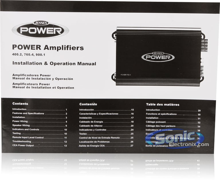 Jensen Power 400.2 Image 6