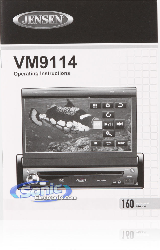 Jensen VM9114 R/B Image 9