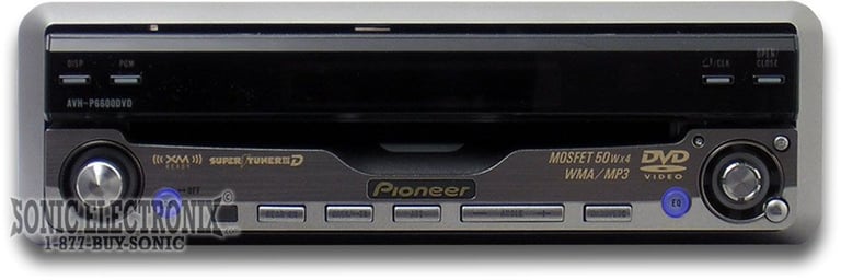 Pioneer AVH-P6600DVD 6.5" LCD Multimedia Unit Image 2