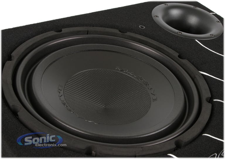 Massive Audio Loaded Enclosure + Infinity Amp and JL Audio Speaker Combo Image 39