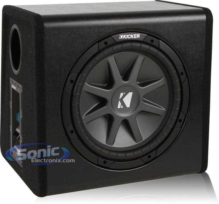 Kicker Loaded Enclosure + RE Audio & Pioneer Amp and Speaker Combo Image 30