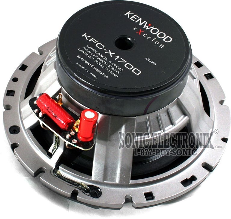 Kenwood eXcelon KFC-X1700 Image 5