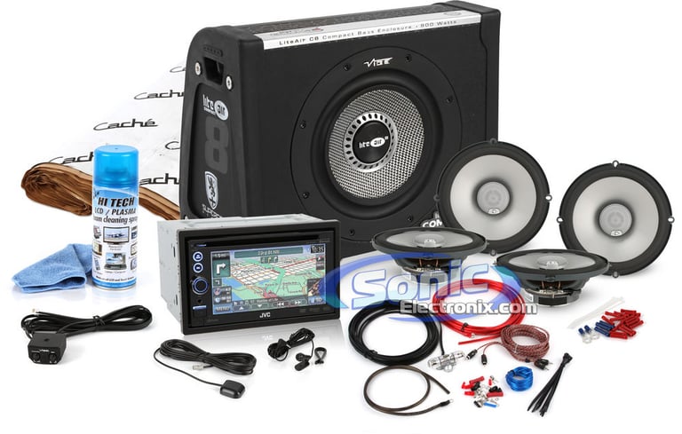 JVC KW-NT30HD + Complete Infinity & Vibe Audio Package Image 1