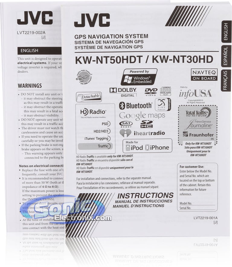 JVC KW-NT30HD + Complete FLI Audio System Package Image 12