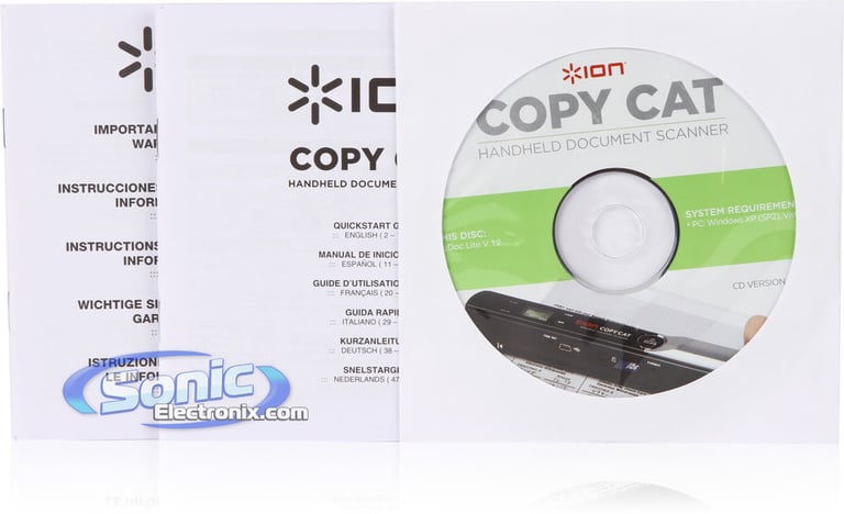 ION COPYCAT (ISC12) Portable Scanner Image 6