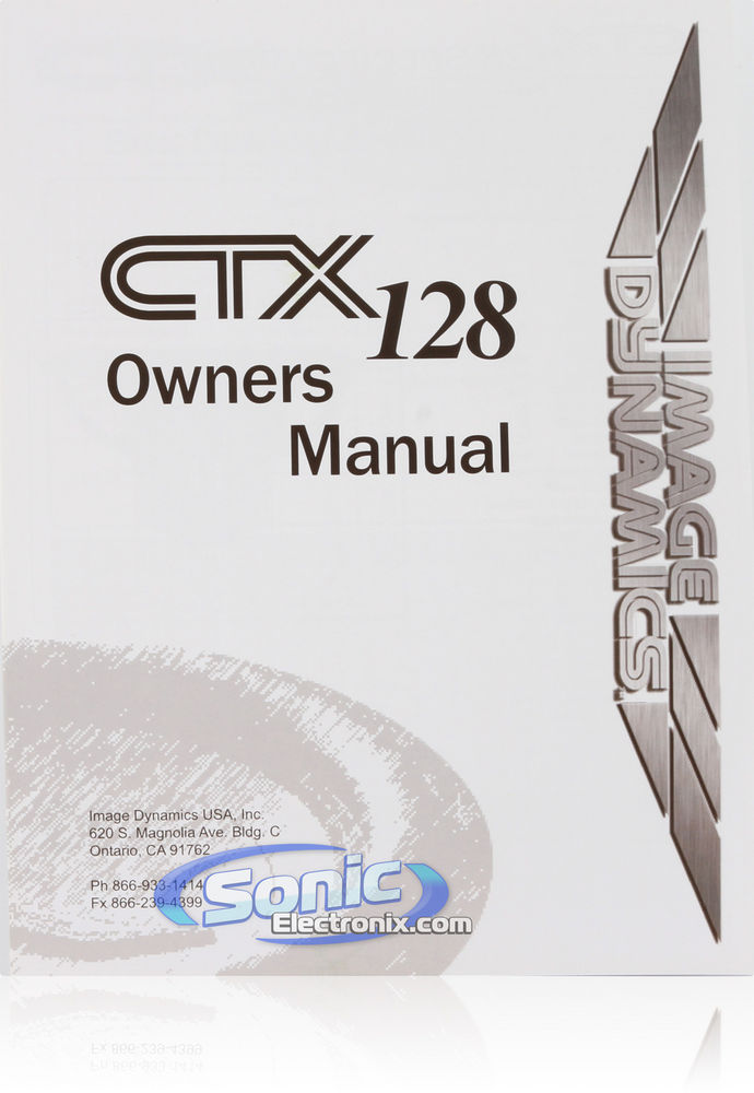 Image Dynamics CTX128 Open Box Complete (Very Good, Used) Image 5
