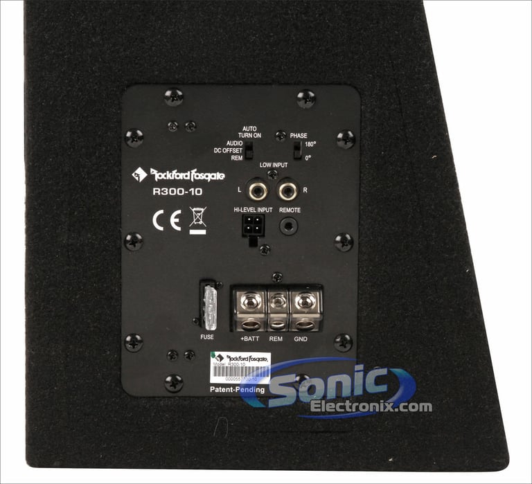 600W Rockford Fosgate + Sound Dampening Material Bass Bundle Image 5