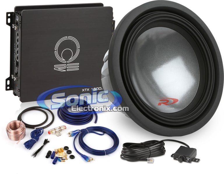 1500W Alpine + RE Audio Bass Bundle Image 1