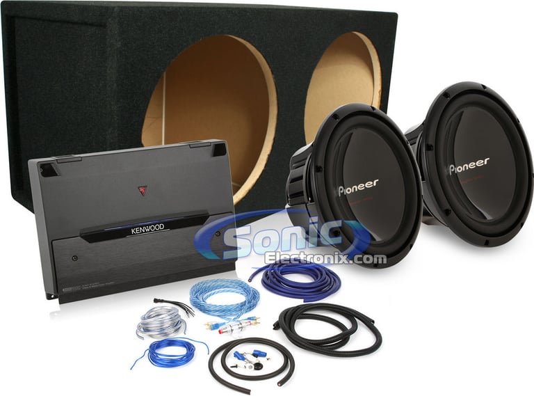 2800W Complete Kenwood + Pioneer Bass Package Image 1