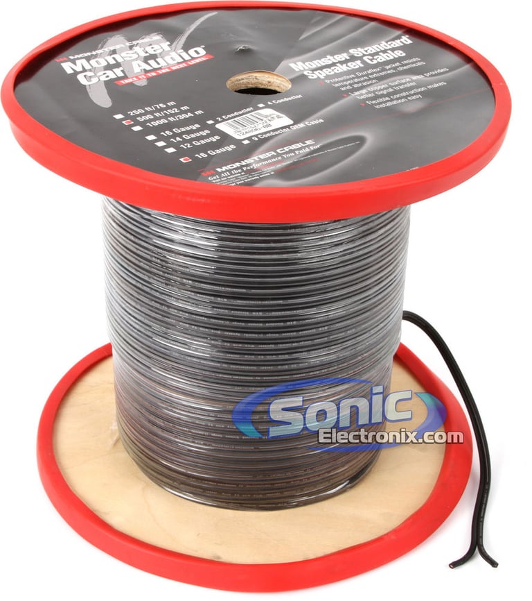 Monster Cable S16-500 (Black) Image 1