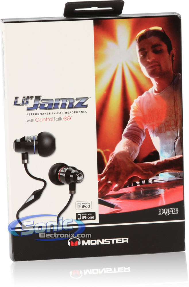 Monster Cable Lil' Jamz In-Ear Headphones (MH JMZM IE CT) Image 9