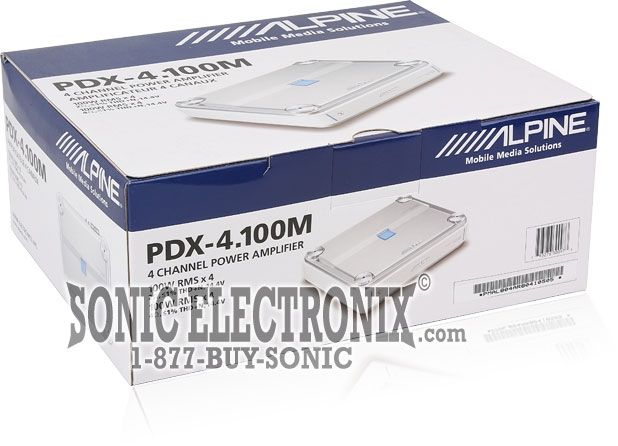 Alpine Marine PDX-4.100M R/B Image 6