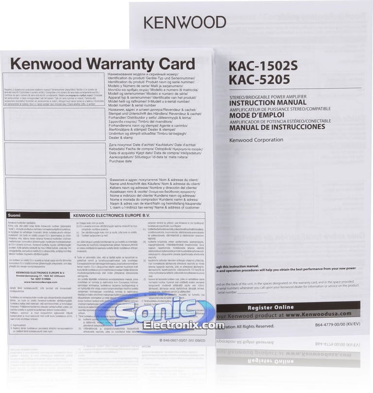 300W MTX Audio + Kenwood Bass Bundle Image 6