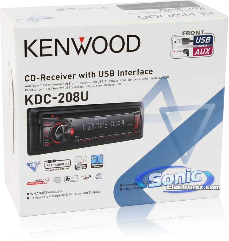 Kenwood KDC-208U Image 10