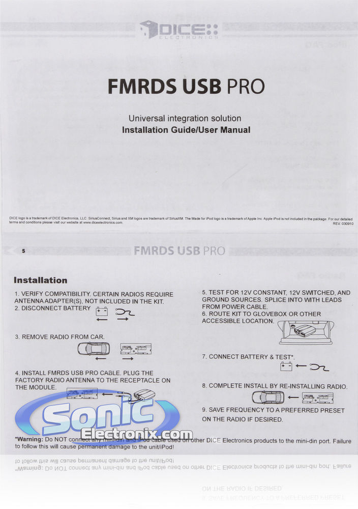 DICE Electronics UNI-200-USB Image 8