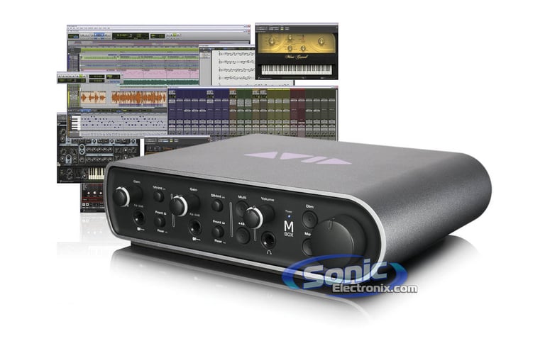 Avid Audio Mbox + Pro Tools 9 Free Upgrade to Pro Tools 10 Open Box  Image 1