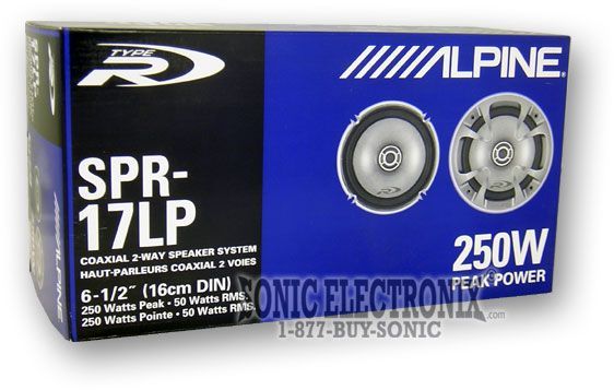Alpine SPR-17LP Image 5