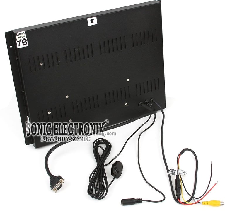 RP1517B (BLACK TRIM) -- Concept 15" Raw TFT-LCD Screen Monitor for Custom Installs Image 4
