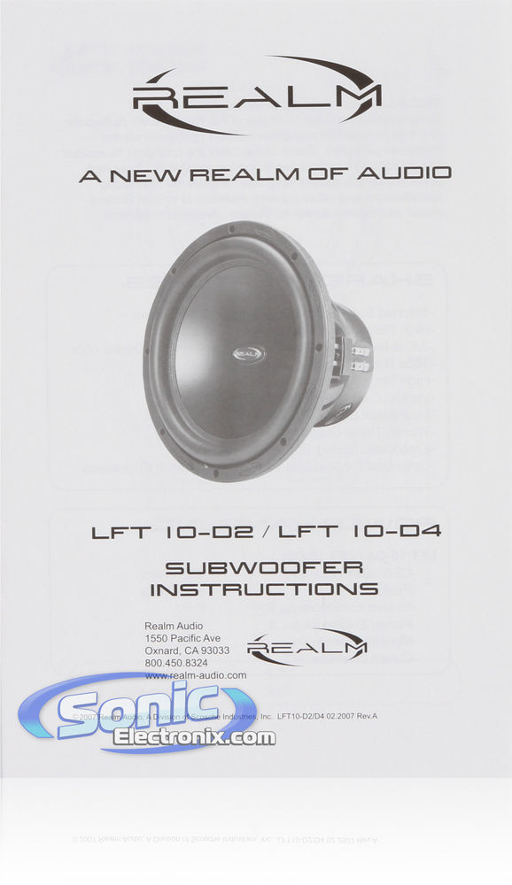 Realm LFT10-D2 Image 7