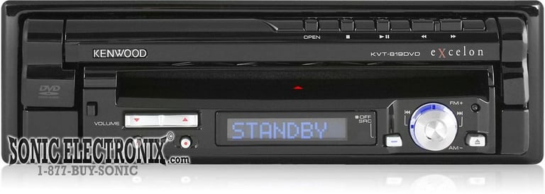 Kenwood eXcelon KVT-819DVD Image 2