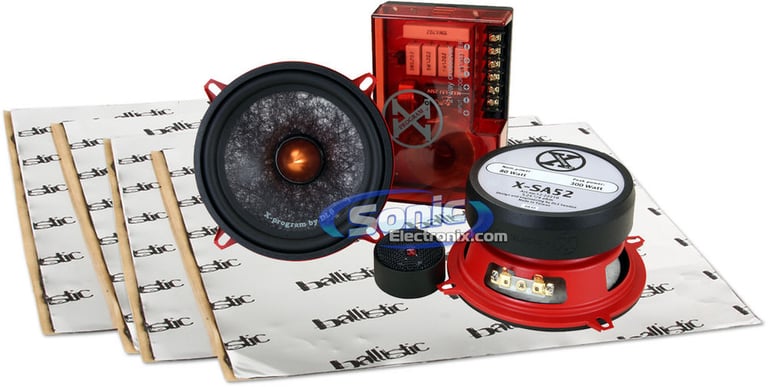DLS X-Program X-SA52 + Sound Dampening Image 1