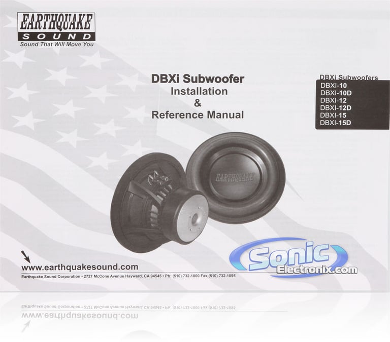 Earthquake Sound DBXI-10D Image 6