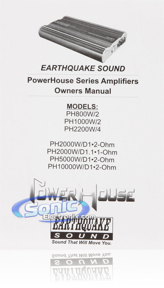 Earthquake Sound PH800W/2 Image 6
