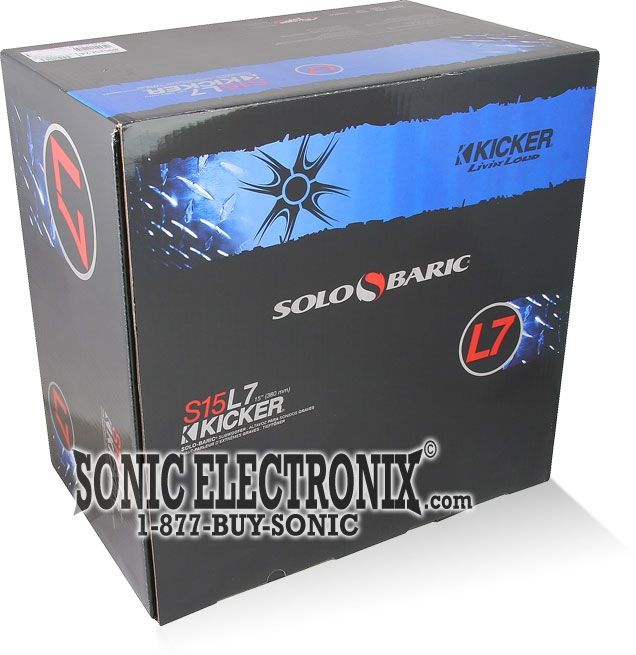 Kicker Solo-Baric L7 Series 08S15L72 Open Box Image 4