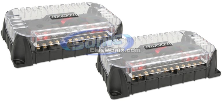 Kicker QS65.2 Component Speakers + RE Audio XTX800.4 Amplifier Image 13