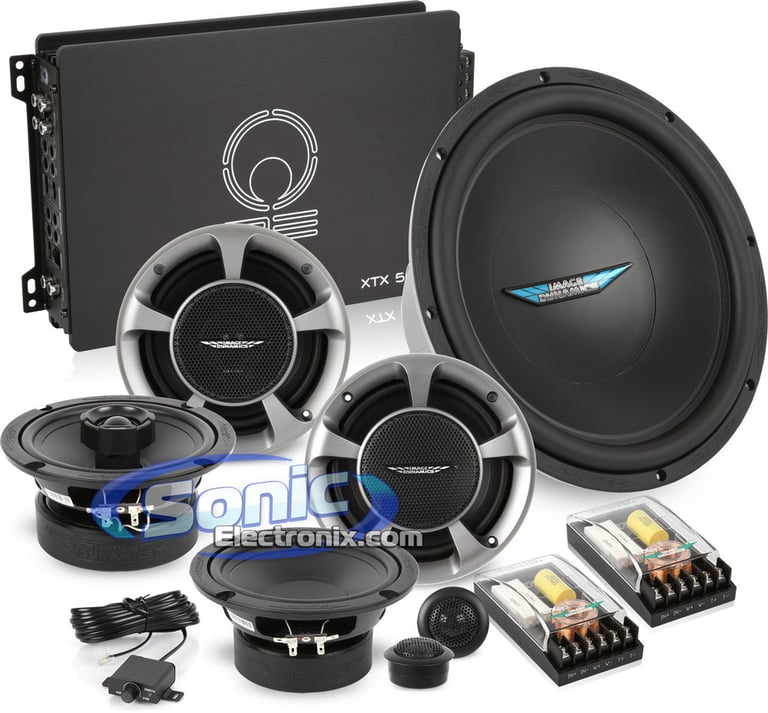 Image Dynamics ID12 V.3 D4 Sub + CTX-6.5cs and CTX65 Speakers + RE Audio XTX500.5 Amplifier Image 1