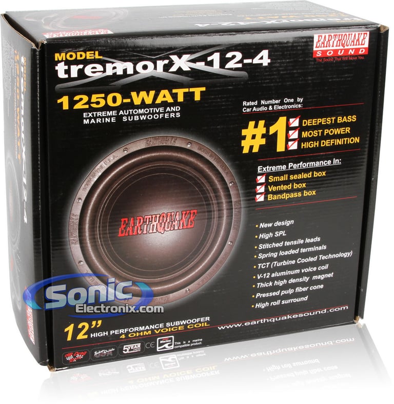Earthquake Sound TREMOR-X124 Image 6