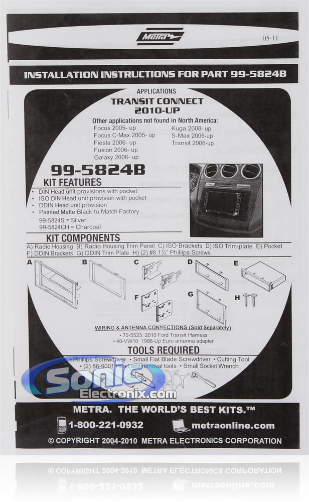 Metra 99-5824B Dash Kit Image 2