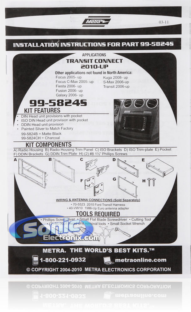 Metra 99-5824S Dash Kit Image 2