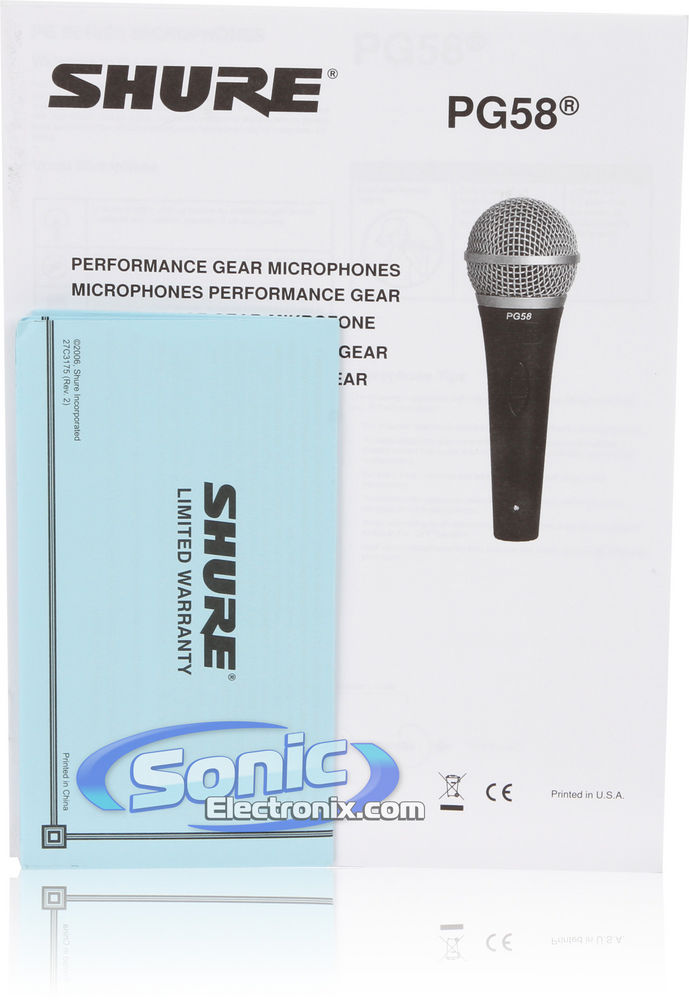 Shure PG58-XLR Image 7