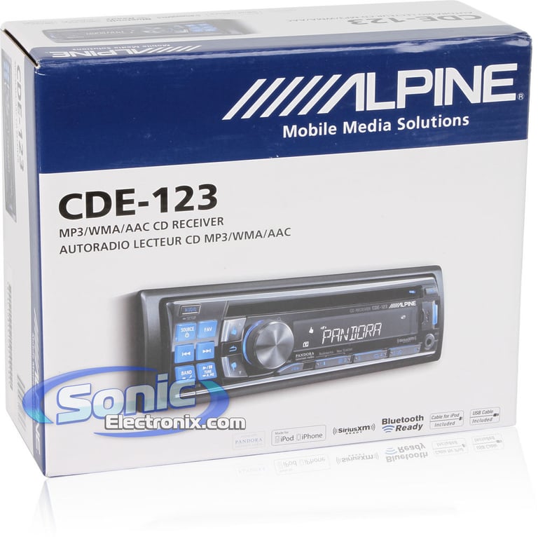 Alpine CDE-123 Image 11