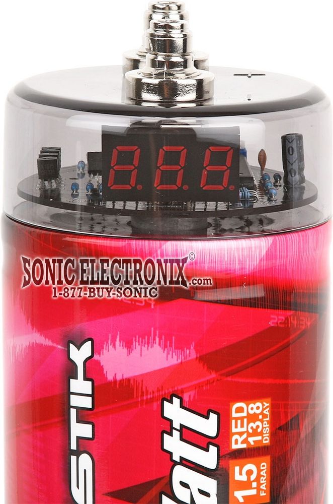 Power Acoustik PC1.0F RED Image 2